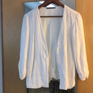 Maurice’s white blazer
